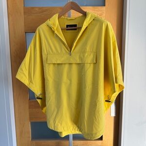 Loro Piana Bright Yellow Rain poncho